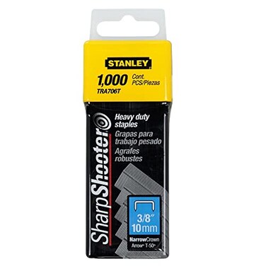 STANLEY 10mm Heavy-Duty Staples ,1000 Pack