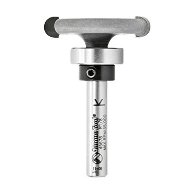 Amana Tool - 45678 Carbide Tipped Flooring Rounded Dedicated Cutter 1/8 Radius x 1-1/4 Dia