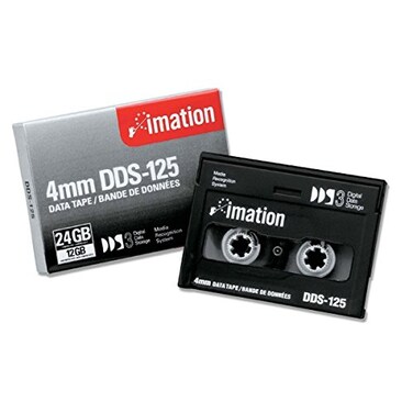 Imation 4MM DDS-125, DDS3, 12GB Tape 125m Length, ,1-Pack