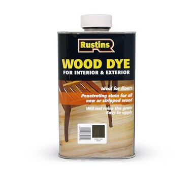 Rustins Wood Dye Dark Oak 250ml