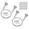 OTTFF 2 Pack 6.5' Art Wall Display Hanging Wire, Picture Suspension Cable