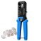 Platinum Tools 100008 EZ-RJ45 Combo - 24. Clamshell. silver
