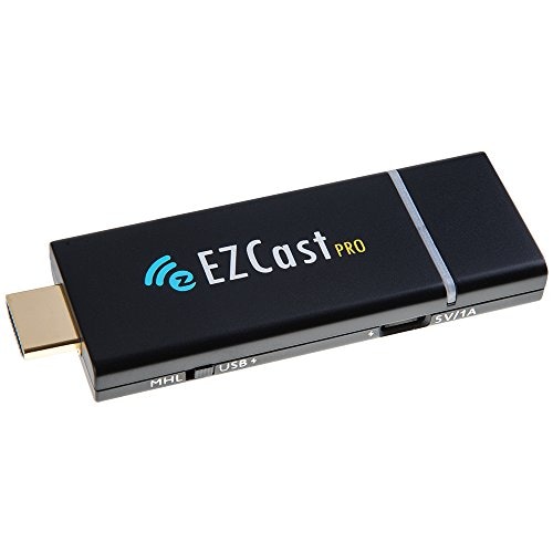 ezcast EZCast Pro Wireless Presentation System, HDMI Display Receiver, 4-to-1 Split Screen, MIMO 2T2R WiFi, Supports AirPlay DLNA for Meeting Rooms, Classrooms Projectors