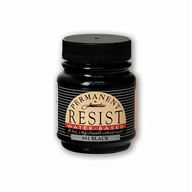 Jacquard Permanent Water-Based Resist - 2.25 Ounce - Black