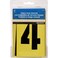Hillman Letter and Number Stencil Pack, 4