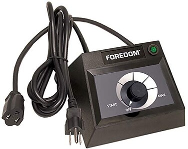 Foredom Variable Speed Plastic Table Top Dial, SR, L, 3 Prong North American Plug, 115v