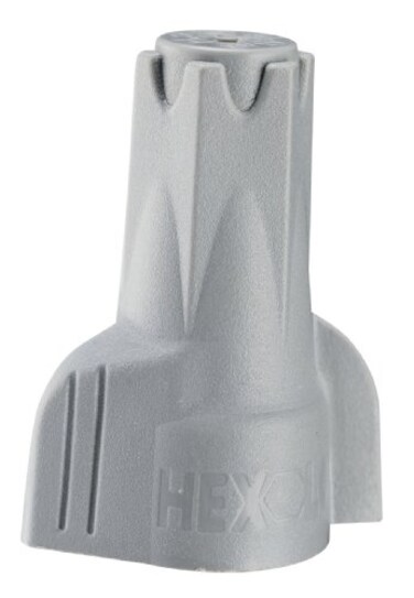 Gardner Bender Gb Electrical 10-2h2 Hex-lok Multi-range Wire Connectors,Grey
