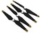 Micro Trader 4Pcs Carbon Fiber Quick Release Composite Propeller Prop Compatible with DJI Phantom 4/4 Pro