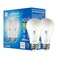 GE Refresh LED Light Bulbs, Daylight A19, 75W Equiv, 2 Pack