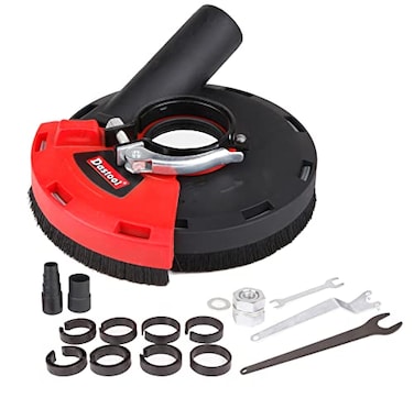 Dastool Expert Surface Grinding Dust Shroud for Angle Grinder,Universal 7-Inch Dt1702-180