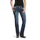Ariat Womens R.E.A.L. Mid Rise Stretch Ivy Stackable Straight Leg Jeans