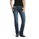 Ariat Womens R.E.A.L. Mid Rise Stretch Ivy Stackable Straight Leg Jeans