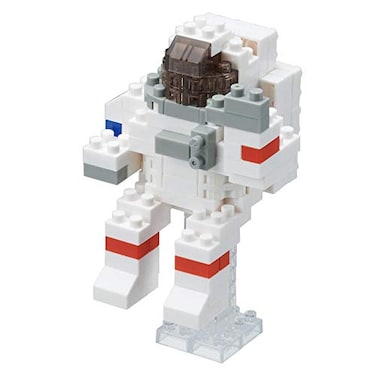 KAWADA nanoblock - Space - Astronaut, Collection Series Building Kit