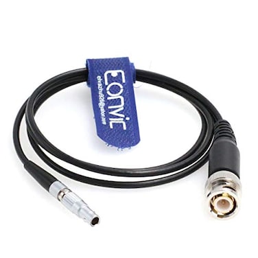 Eonvic Timecode Cable for Red Epic Scarlet BNC to 4pin Nor1438 Audio Adapter Cable