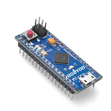 OSOYOO Gowoops Micro Board, Leonardo Mini Controller 5V 16 MHz ATmega32u4 Module