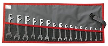 Facom 34.JL16T Game Micro Mm 16 Piece Midget Double Open-End Wrench Set