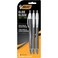 BIC Glide Exact Black Retractable Ballpoint Pens, Fine Point, 3-Count