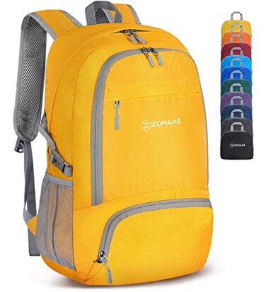 ZOMAKE Lightweight Packable Backpack 30L, Foldable Travel Hiking Daypack