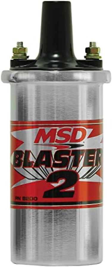 MSD 8200MSD: Blaster 2 Ignition Coil, Chrome, W/Ballast/Hardware