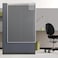 Quartet Workstation Privacy Screen, 36" x 48", For Cubicle or Office, Adjustable Height, Sliding, Sturdy Aluminum Frame, Includes Attachable Whiteboard ,WPS1000