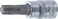 BGS 1/4' Bit Socket T-STAR, T35