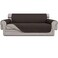 Easy-Going Reversible Couch Cover, 3 Cushion Sofa, Large, Chocolate/Beige