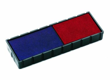 COLOP E/12/2 REP PADS BLUE/RED PACK2