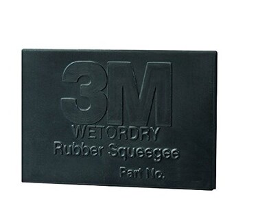 3M Wetordry Rubber Squeegee, 2" x 3