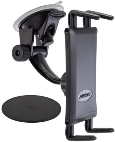 ARKON Mounts Windshield and Dash Suction Car Mount HolderSecure PhoneSmall Tablet HolderFirm Windshield SuctionCompatible with iPhone, Galaxy, Note, Pixel, and moreSGN214