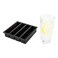 Restaurantware Black Silicone Ice Mold, 6.3 x 5.8 In