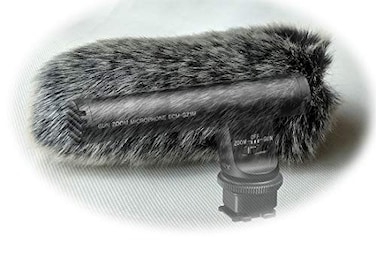 YHYX Furry MIC Windshield Windscreen Wind Muff for Sony ECM-GZ1M Zoom Mic