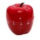 Baumgartens Shaped Timer, 4" Diameter x 4" h, Red Apple