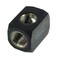 Alphacool HF 3-Way Connection Terminal, Deep Black