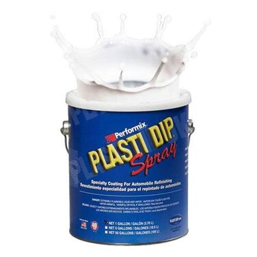 Plasti Dip White Multi-Purpose Rubber Coating Sprayable, One Gallon