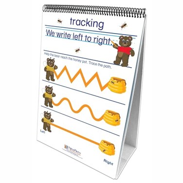 NewPath Learning Writing Readiness Laminated, Double-Sided Write-On/Wipe-Off Flip Chart - Set of 10, 12" x 18" ,32-0024