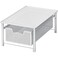 Simple Houseware Stackable Cabinet Basket Drawer Organizer, White