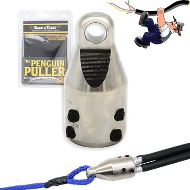 Rack-A-Tiers Penguin Puller Sr. Wire Pulling Attachment, Electrical Cable Pulling Tool, Wire Pulling Head for Electricians ,69700
