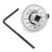 OEMTOOLS 25424 1/2 Inch Torque Angle Gauge, Meter for Precision Angular Tightening, 360 Degree Wheel, Adjustable Angle Measuring Tool Angle Tool Gauge Set