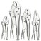 FASTPRO 4-Piece Locking Pliers Set, Vice Grips Pliers