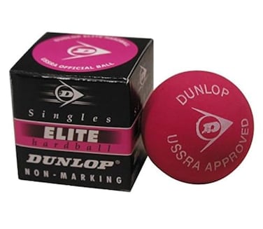 Dunlop Elite Singles ,Hard BallSquash Ball ,1-Ball