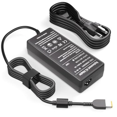Tinkon 135W Slim Tip Charger Compatible with Lenovo ThinkPad Docking Station