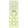 Omnigrid Omnigrip 3" x 9" Grid Ruler, Rectangle Quilting Ruler