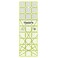 Omnigrid Omnigrip 3" x 9" Grid Ruler, Rectangle Quilting Ruler