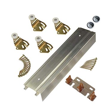 Johnson Hardware 2200F Twin Wheel Sliding Bypass Door Hardware 72