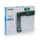 Ideaworks JB5824 Extra Wide Talking Scale-VisualVoice Display Scale- 550 Pounds Max-Tamper Glass-Extra Wide Width-Large LCD Display-Tap OnOff Auto Function