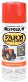 Rust-Oleum FarmImplement Husqvarna Orange Spray Paint