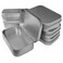 Hulless 30 Pcs Small Hinged Tin Box Metal Tins Storage Containers, Silver