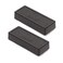 Quartet Plush Eraser Whiteboard/Chalkboard Use-Black, Molded Plastic Handle