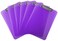 Trade Quest Purple Clear Clipboards Letter Size Low Profile ,6-Pack