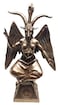 Pacific Giftware Goat Baphomet Satanism Sabbatic Sculpture, Bronze